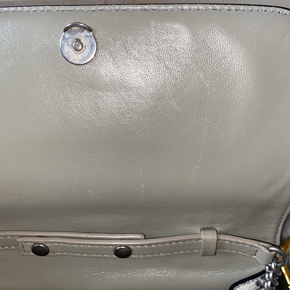 Balenciaga B Python Print Calfskin Leather Wallet on Chain Bag - Picture 11 of 12